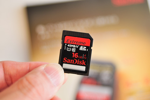 でも，SanDiskは大好き。10枚ほど使っています（＾＾）
