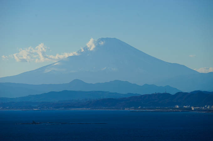 今年も富士山へ！（from 江の島展望台）