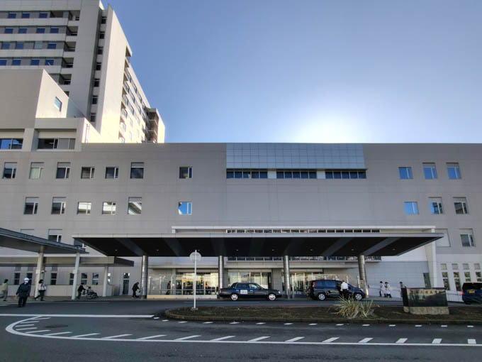 お世話になった病院。もう、戻ってこないようにせねば・・・！