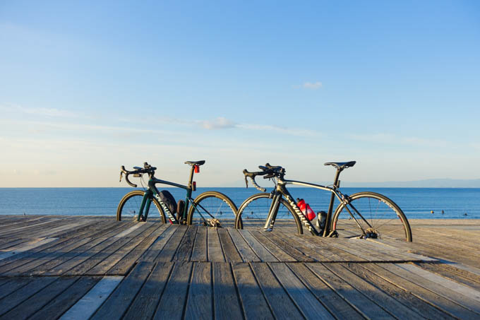 通常の（？）Noguさんとの走り収め＠鵠沼海岸