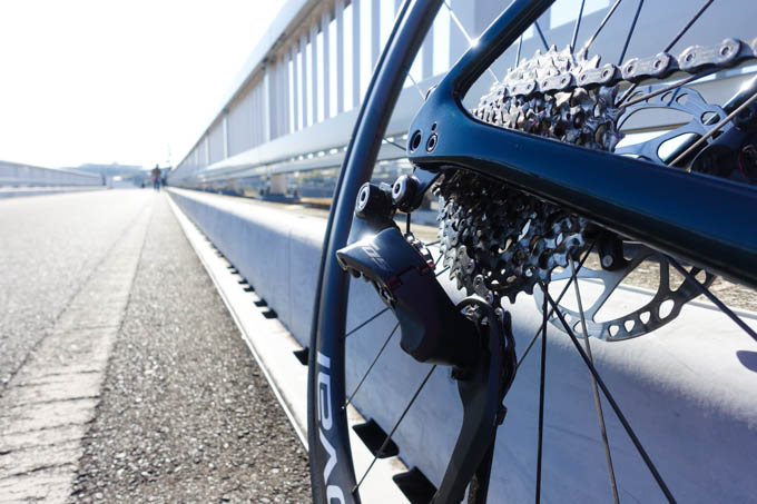 本修理後のROUBAIX号リア部。無事に走れております